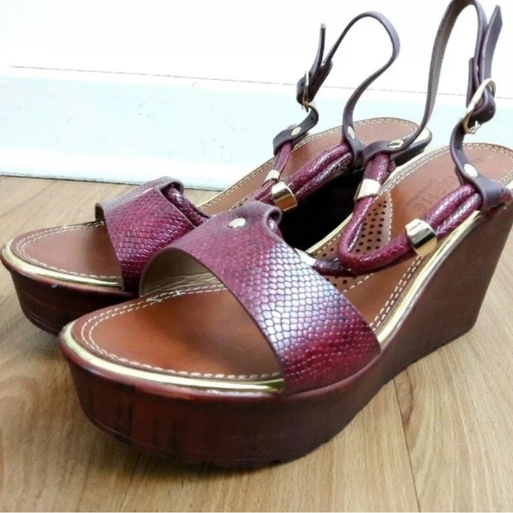 Extreme By Eddie Marc Strappy Faux Leather Heels